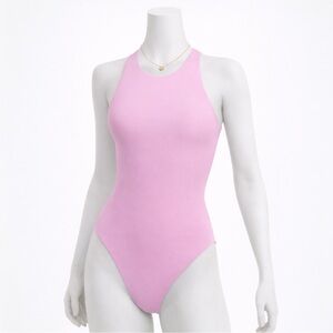 Aritzia Babaton Contour High Neck Thong Bodysuit